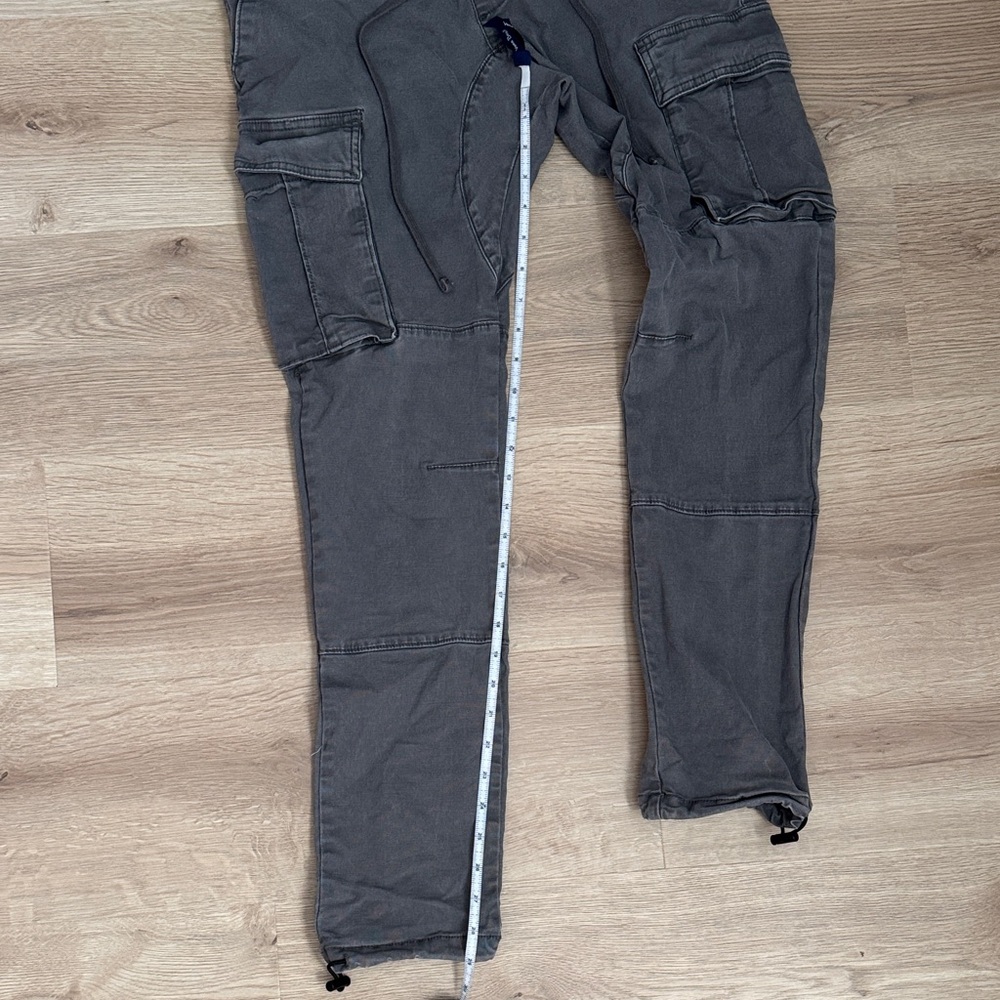PacSun Gray Cargo Pants for Men - Picture 6 of 8
